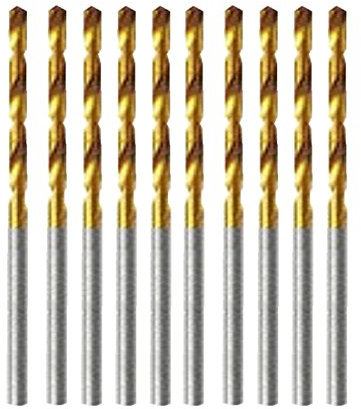 HSS Bohrer 0,8mm Titanium DIN338N 10 Stück (0004)