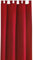 Bestlivings Blickdichte Gardine mit Schlaufen (140x145 cm/Rot), in vielen Variationen