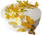 Anglesit 24 X PRE-CUT BEAUTIFUL MEDIUM YELLOW BUTTERFLIES EDIBLE RICE/WAFER PAPER PRE CUT CUPCAKE CAKE DESSERT TOPPERS BIRTHDAY PARTY WEDDING BABY SHOWER DECORATIONS (Medium)