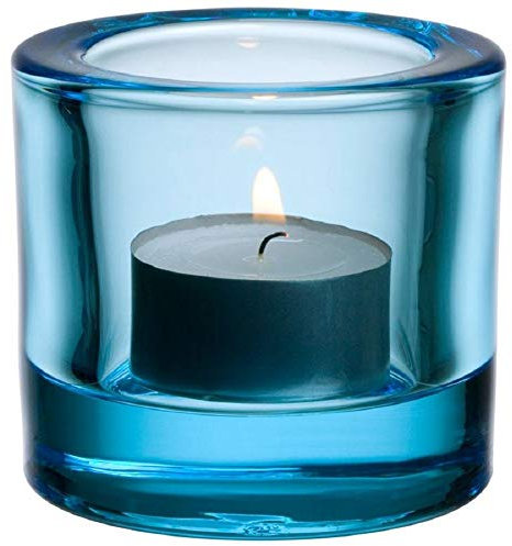 Iittala Kivi Votivkerze 60 mm Aqua Blue