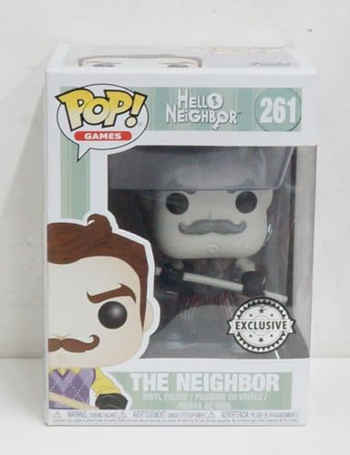 Funko Figur Pop Hello Neighbor Black & White Blood Exclusive