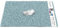 MAYSHINE Tapis de Salle de Bain Absorbant et Antidérapant en Chenille - Doux, Lave-Machine, Sèche Rapidement - Grand pour Bain, Douche, Chambre ou Tapis de Porte (Spa Bleu, 80x50cm)