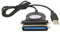 Aukson M40C USB zu IEEE 1284 36pin Parallel Drucker Adapter Kabel – 80 cm Länge, Hohe Datentransferrate bis 12 Mbit/s für USB-Anschluss