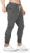 Yageshark Jogginghose Herren Baumwolle Sweathose Sporthose Fitness Slim Fit Hose Freizeithose Joggers Jogginghosen Männer Streetwear (Grau,X-Large)