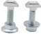10 Stk Hammerschraube M8x25, für Nut 8 ，Stahl 8.8,verzinkt
