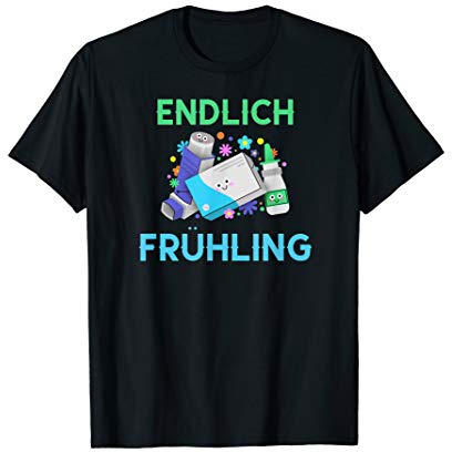 Endlich Frühling I Heuschnupfen Pollenallergie Allergie T-Shirt