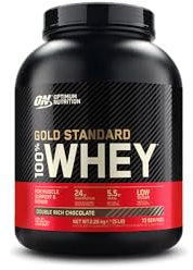 Optimum Nutrition Gold Standard 100% Whey, Double Rich Chocolate - 2263g