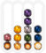 Demi's Home Magnetic Coffee Pod Holder for Nespresso Vertuo Capsules - Suitable to be Mounted on the Fridge (White)