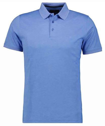 RAGMAN Herren Softknit-Polo modern fit Blau-718, XL