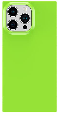 Cocomii - Rectangle Case Compatible with iPhone 11 Pro Max - Solid Color, Fashionable Hues, Glossy, Women Girls Men, Protective Phone Case for iPhone 11 Pro Max 6.5 inch, Neon Green
