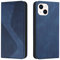NEXCURIO Wallet Phone Case Compatible with Apple iPhone 13 Phone Case Wallet with Credit Card Holder Stand Women Men Leather Flip Case Folding Cover Shockproof - Blue