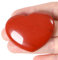 XIANNVXI 45mm Roter Achat Heilung Kristall Steine Karneol Stein Reiki Kristall Edelsteine Valentinstag Geschenke für Sie Sorgen Steine für Angst Relieve