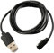System-S USB 2.0 Kabel 100 cm Ladekabel für Xiaomi Haylou LS05 Solar LS05 in Schwarz