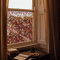 Neukids 90x300cm Doppelseitige Boho Kieselsteine Fensterfolie, Statisch Haftend Sichtschutzfolie, Selbstklebende Fensterfolie Buntglas Fensterfolie Muster Schlafzimmer Wohnzimmer Küche Dekorfolie