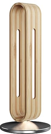 Knadgbft 1 Piece Headset Holder Anti-Scratch Stand Bamboo Wood Aluminum Headphones Holder Desktop Art Display Storage Bracket Mount A