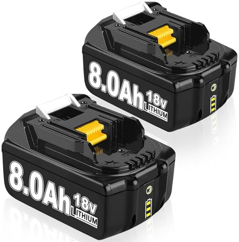 Ersatzakku für makita akku 18v 8Ah Ersatzakku für Makita akku BL1860B BL1850B BL1830 BL1860 BL1860B BL1820 BL1815 BL1860 BL1860B BL1835