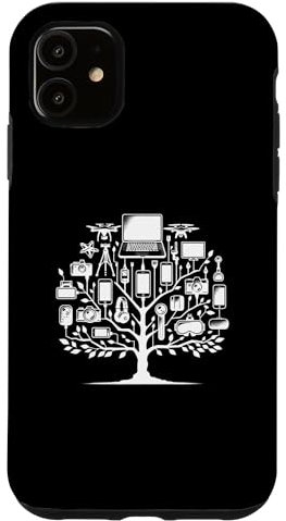 Coque pour iPhone 11 Gadgets Les outils du gadget technologique de l'ère moderne