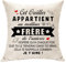 Hasodeo Housse de Coussin Décoration - Le Meilleur Frère de l'Univers - Idée Cadeau Original pour Anniversaire, Fiançailles, Remise des Diplômes