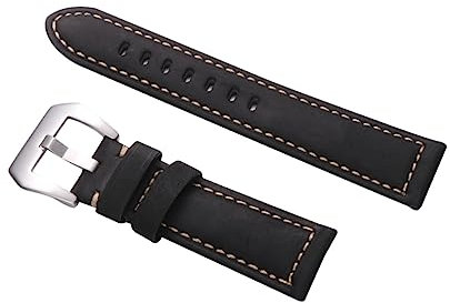 TINEASUR 1pièce Bracelet De Montre Cuir Vintages Sangle De Remplacement Pour Montres à Et Extérieur Avec Boucle
