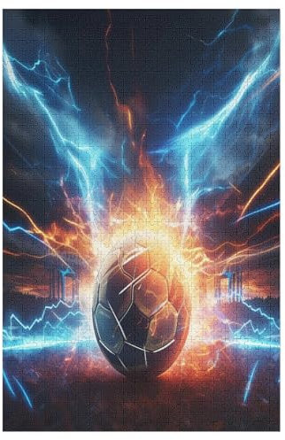 Puzzle 1000 Teile Fußball Holzpuzzle Für Erwachsene Lernspiel Herausforderungsspielzeug The Puzzles Für Erwachsene Kinder 78×53cm