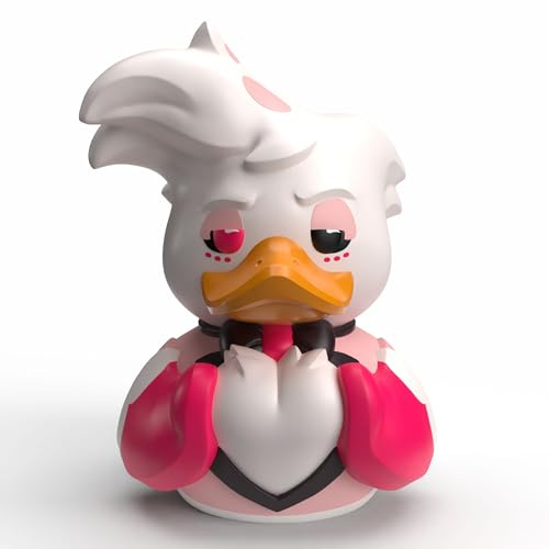 TUBBZ Primera Edición: Hazbin Hotel – Angel Dust Figura de Pato Cosplay de Vinilo – Producto Oficial para Fans de Hazbin Hotel