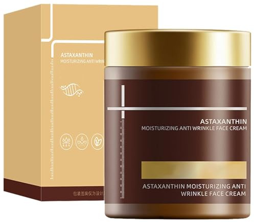 Feuchtigkeitsspendende Anti-Falten-Creme mit Astaxanthin, nicht fettende, natürliche Feuchtigkeitslotion, strafft die Haut und spendet tiefenwirksam Feuchtigkeit für alle Hauttypen.
