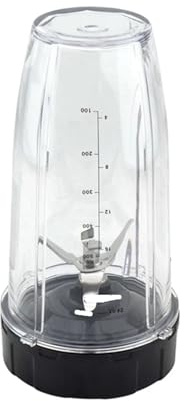 Compatibie For Ninja Blender Replacement Parts, 24Oz Cup 7 Fins Extractor Blade, Compatibie For Nutri Ninja Auto IQ BN801 SS101 BL480-30 BL641 HOT