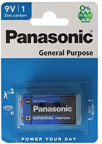 Panasonic 6F22B Batteria da 9V