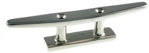 ARBO-INOX Belegklampe für Decksbeschläge – 125 mm hochpoliert – Edelstahl rostfrei