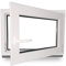 Kellerfenster - Kunststoff - Fenster - weiß - BxH: 110x60cm - DIN Links - 3-Fach-Verglasung - Wunschmaße ohne Aufpreis