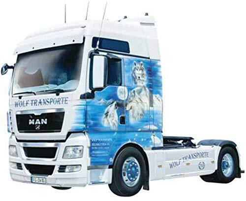 Italeri 3921-1:24 Man TGX XXL Wolf Transporte, Vehicle