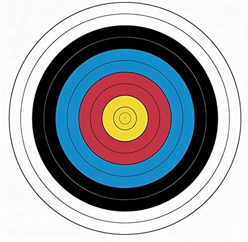 JVD 10er Set 80er FITA WA Papierauflage Scheibenauflage Zielscheibe 80x80cm