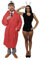 Playboy KOSTÜM FÜR Paare ODER NUR DER Playboy=MIT Cheerleader MIT Hasen Ohren=EINE VERKLEIDUNG IN DER SIE AUFFALLEN=ROSA Hasenohren+Bademantel-SMALL