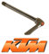 KTM Achse Hinterrad Fahrrad Fahrrad-142 mm. Maße: 12 x 1.75 Schwarz