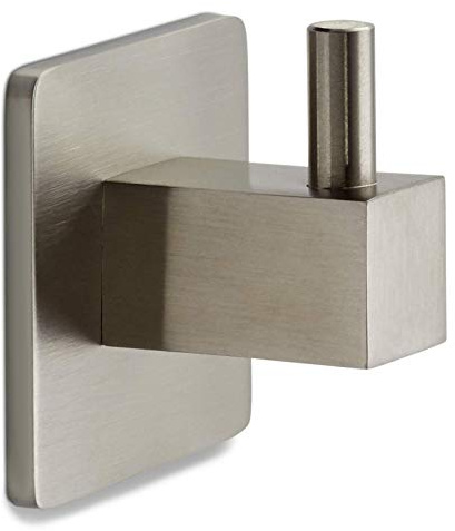 SOTECH Garderobenhaken SELA Edelstahl gebürstet 36 x 36 mm Länge 30 mm | verdeckte Befestigung Wandhaken Haken