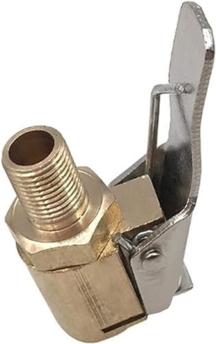 WSADZXC77 Ventil für Reifendüse, Pneumatik, für Autoreifen, Adapter zum schnellen Abnehmen, Anschluss aus Messing, Clip-on für die Luftpumpe des Autos, Adapter für Zubehör für Pumpe im Auto