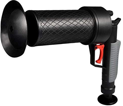 Déboucheur manuel de vidange avec 4 ventouses de 5/6/11,5/20,5 cm Draga de tubes à haute pression pour toilettes, canalisations, baignoires et lavabos