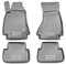 Element 3D Gummimatten Set passend für Audi A4 | Mk4 IV B8 | 2007-2015 | at | 100% passgenaue Auto Fußmatten, robuste Universal Fußmatte Auto
