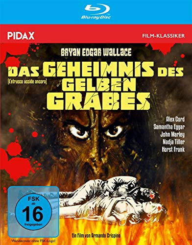 Bryan Edgar Wallace: Das Geheimnis des gelben Grabes - Remastered Edition / Spannender Gruselkrimi mit Starbesetzung + Bonusmaterial (Pidax Film-Klassiker) [Blu-ray]