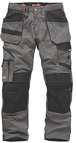 Scruffs Trade Holster Work Trousers 2020 (34L, Black)