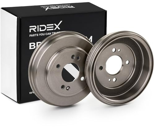 2x RIDEX 123B0138 Bremstrommeln Set Hinten