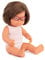 Miniland europäisches Mädchen 38cm mit Down-Syndrom, mit Brille,in Geschenkschachtel, 31111, Weiß