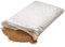 GIRAFFENLAND Bio-Hirsekissen 40x80cm Steppware weiß, mit zusätzlichem Bio-Inlett