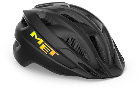 MET - Crackerjack Children's Cycling Helmet In Black One Size (52-57 cm)