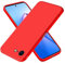 EASSGU Custodia per iPhone 7 / iPhone 8 / iPhone SE 2020 / SE 2022 (4.7 Inches), Cover Morbida in Silicone TPU - Rosso Cina