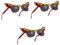 Holibanna Make-up-Brille 3 Stück Brillen Für Damen Umlaufende Sonnenbrillen Für Herren Herren-Brillen Herren-Brillen Quay-Sonnenbrillen Für n Herren-Damen-Sonnenbrillen