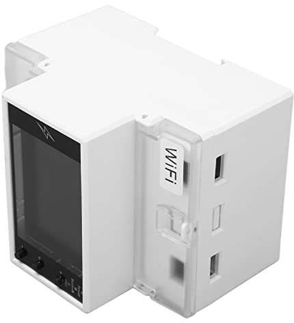 Multifunktionaler Energiezähler, Multifunktionaler Leistungsmesser, DIN-Schienen-Stromzähler, DIN-Schienen-Stromverbrauchsmonitor, 2,4-Zoll-TFT-Display, APP, WIFI-Steuerung,