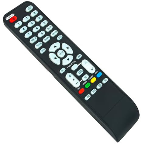 NF019RD Ersatz-Fernbedienung -VINABTY-fit für Funai TV NF019RD Fernbedienung