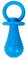 Pastoralist Dog Pacifier Chew Toy,Cute Rubber Milk Bottle Pacifier Shaped Squeaky Dog Toy Pet Chew Teething Molar Toy Durable Dog Supplies Random Color 1pc