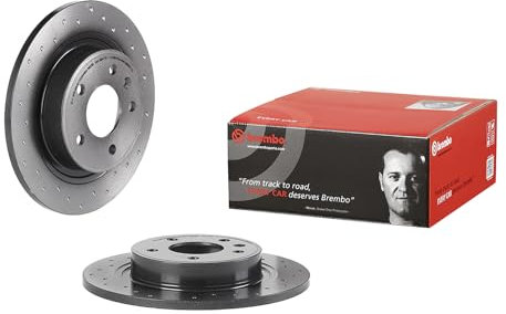 Set 2x Bremsscheibe Hinten Kompatibel mit Opel Ampera Astra H Caravan Kombi J Limo Cascada Cabrio Zafira Tourer C Chevrolet 2005-> von Autoteile Gocht